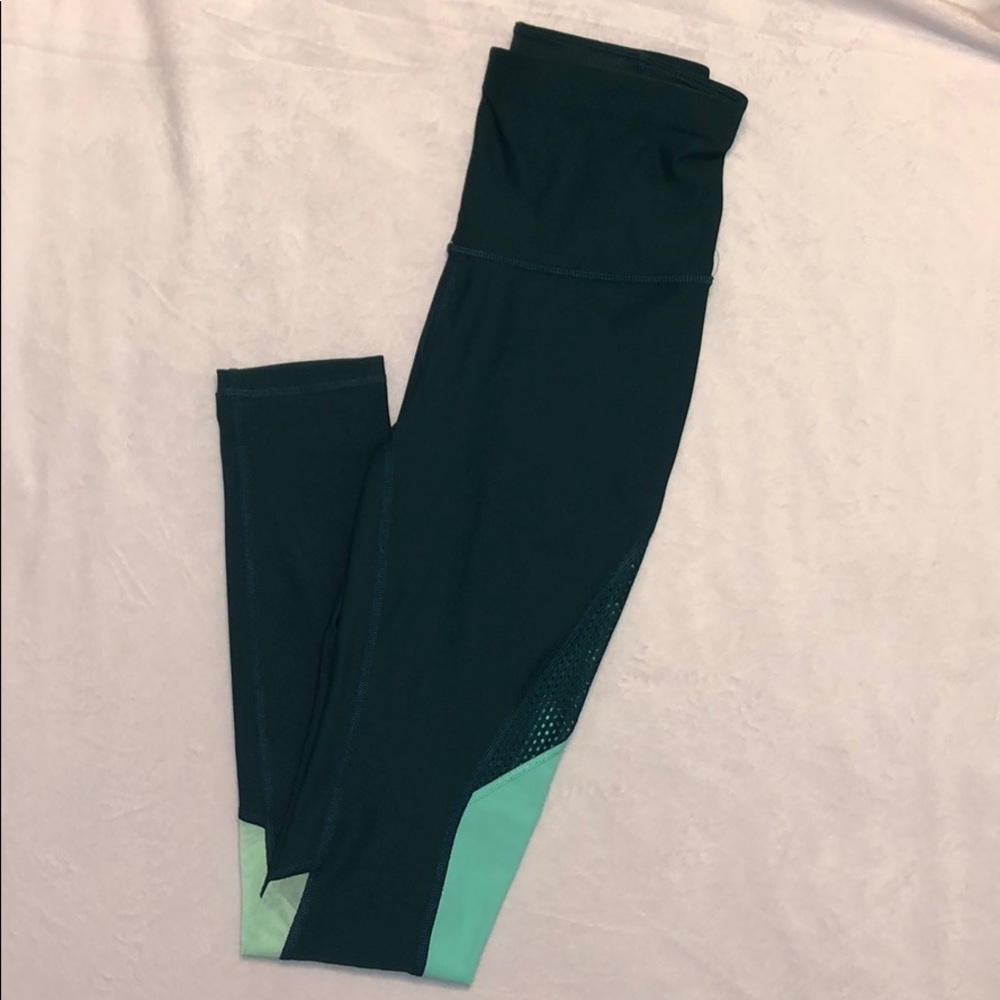 Xersion XS Green/LG Workout/Yoga/Running pants